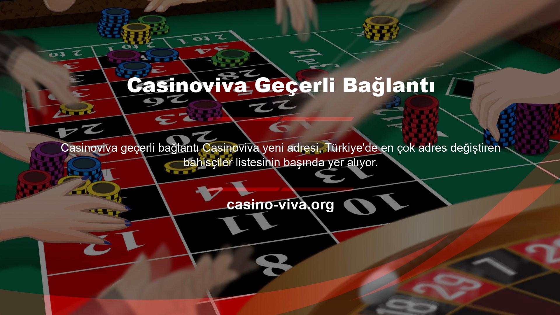 Casinoviva Geçerli Bağlantı