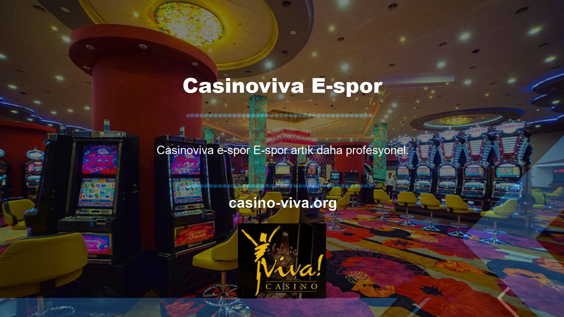 Casinoviva E-spor