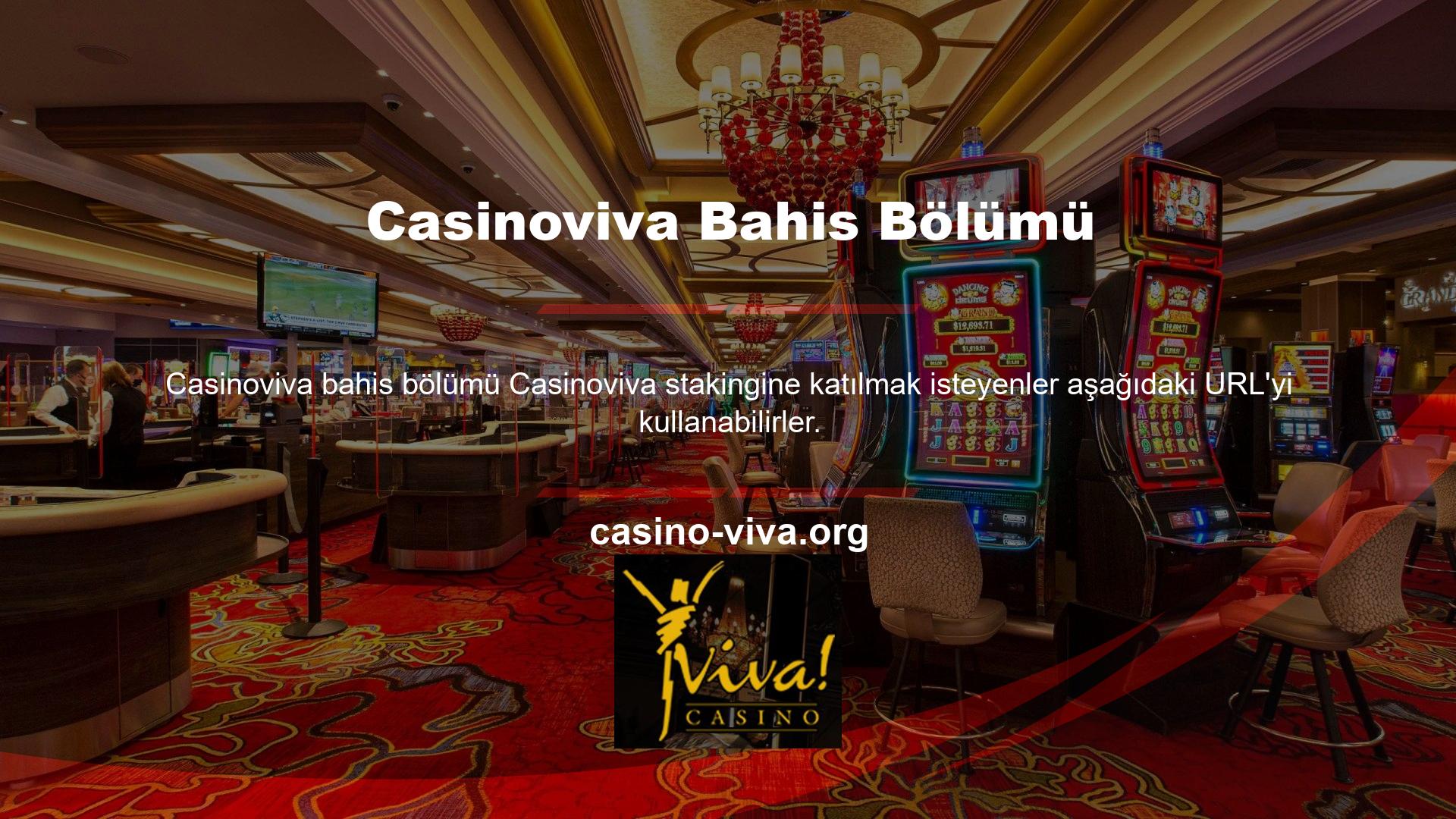 Casinoviva, hızlı kazanabileceğiniz ve kazancınızı hızlı bir şekilde çekebileceğiniz en iyi ve en güvenilir bahis sitesidir