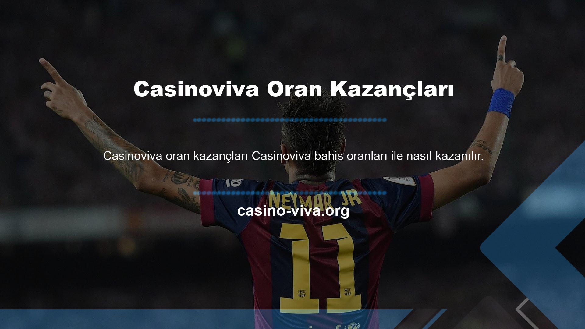 Bahisler ve oranlar nelerdir? Casinoviva tanıtımı çok uzun veya çok kısa bir donma süresi alabilir